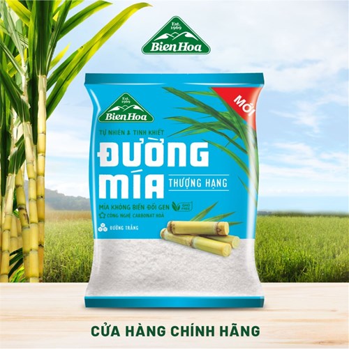 Thùng 20 túi đường mía thượng hạng cành mai Biên Hòa 1kg