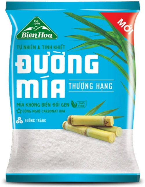 Thùng 20 túi đường mía thượng hạng Biên Hòa 1kg