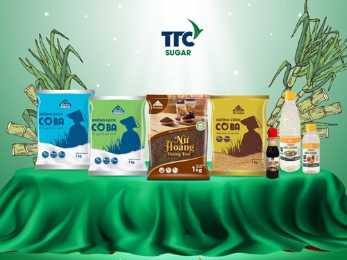 Thùng 40 túi đường sạch Cô Ba 500gr