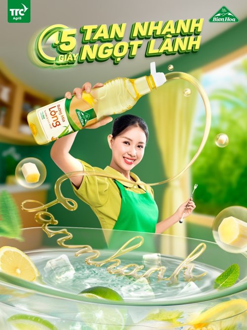 Thùng 4 chai đường mía lỏng Biên Hòa 4,8L