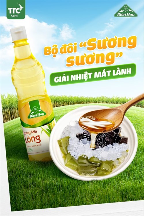 Thùng 12 chai đường mía lỏng Biên Hòa 700ml