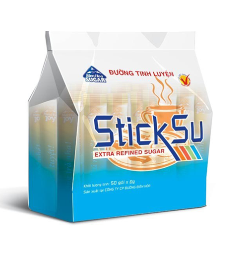 Thùng 30 túi đường que Biên Hòa Sticksu 6gr (túi 50 que)