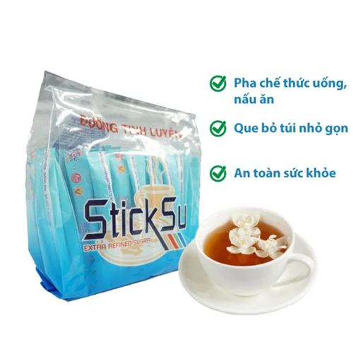 Thùng 30 túi đường que Biên Hòa Sticksu 8gr (túi 50 que)