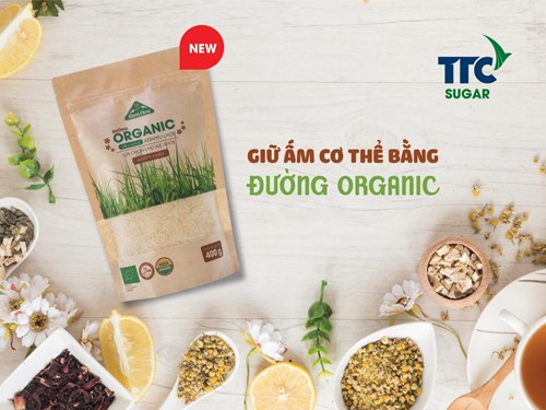 Thùng 24 túi đường Biên Hòa Organic 400gr