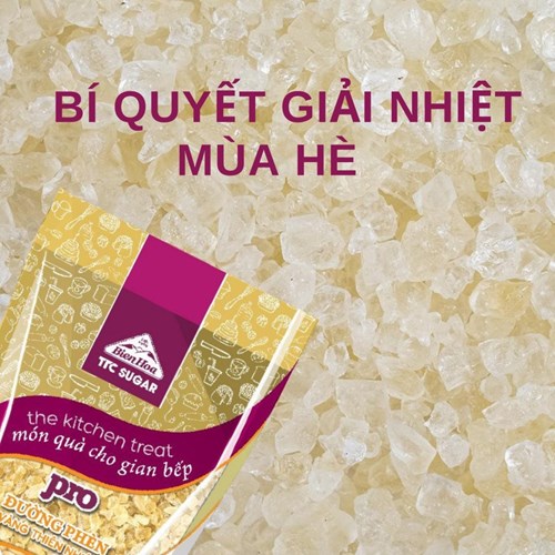 Thùng 24 túi đường phèn vàng thiên nhiên Biên Hòa 500gr