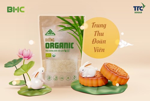 Thùng 24 túi đường Biên Hòa Organic 400gr