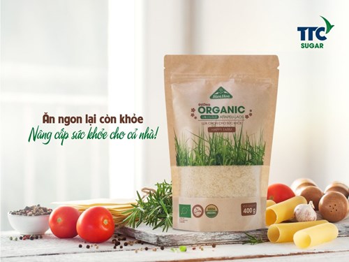 Thùng 24 túi đường Biên Hòa Organic 400gr