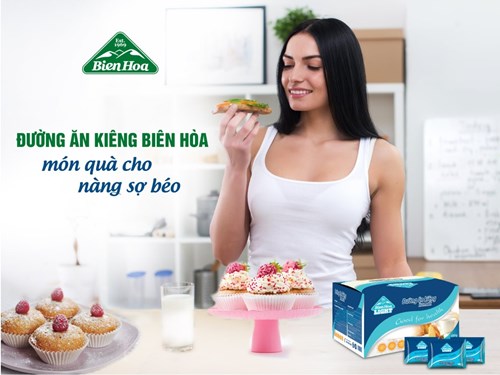 Thùng 12 hộp đường ăn kiêng Isomalt Biên Hòa hộp 250g