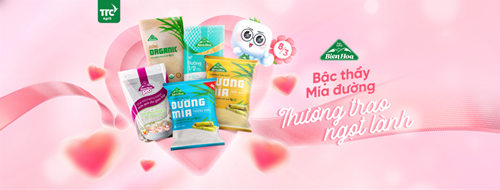 Thùng 24 túi đường 1/2 giảm 50% calo Biên Hòa 500gr