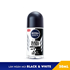 Lăn Ngăn Mùi NIVEA MEN Black&White Ngăn Vệt Ố Vàng Vượt Trội - Hương Nhẹ Nhàng (50 ml) - 82245