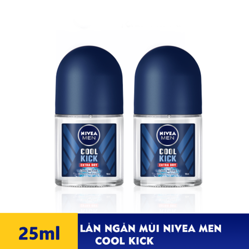 Lăn Khử Mùi Nivea Men Mát Lạnh 25ml - 82978