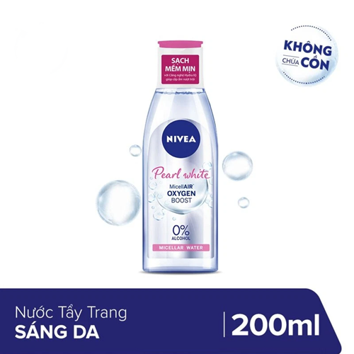 Nước Tẩy Trang NIVEA Pearl Bright Sáng Da | Sạch Sâu (200 ml) - 84911