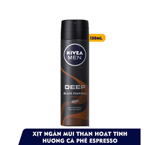 Xịt Khử Mùi XNM DEEP Hương Cà Phê ESPRESSO 150ML - 85367 