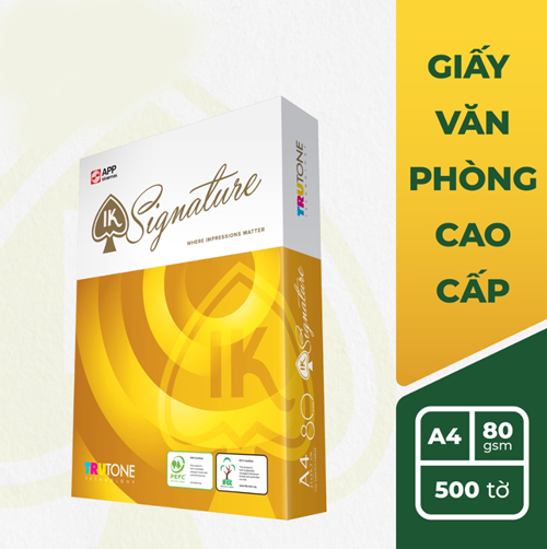 Giấy IK Signature A4 80gsm