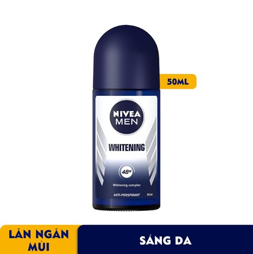 Lăn Ngăn Mùi NIVEA MEN Brightening Sáng Da 50 ml - 83748