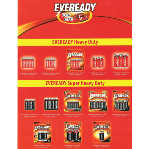 Pin Eveready Super Heavy Duty 1250 BP2 D