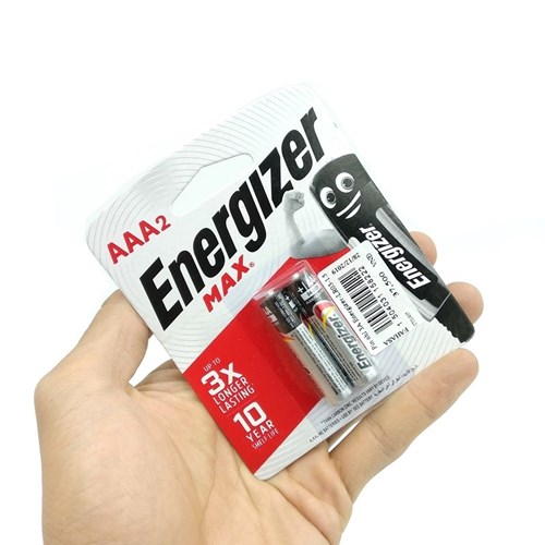 Pin Energizer Max E92 BP2 AAA