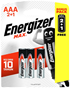 Pin Energizer Max AAA E92 BP2+1