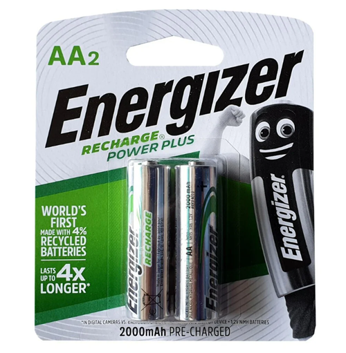 Pin sạc Energizer AA 2000mAh 