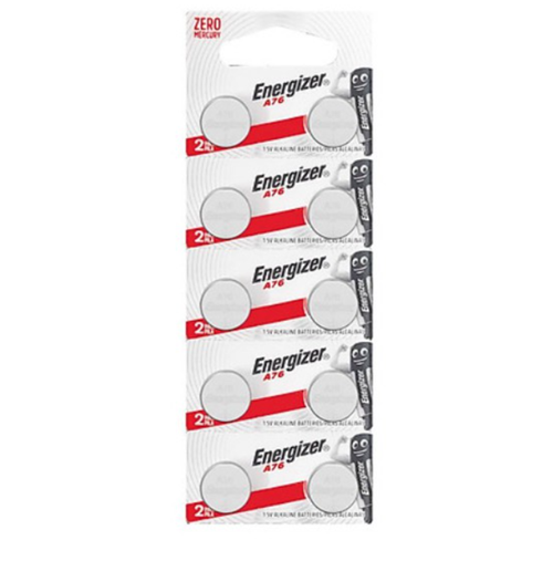 Pin cúc áo Energizer A76 BP2X5