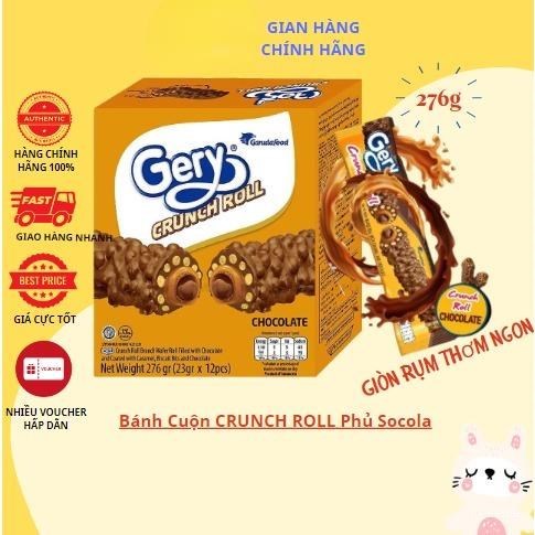 Bánh cuộn Socola Gery hộp 276g Mã 101126862