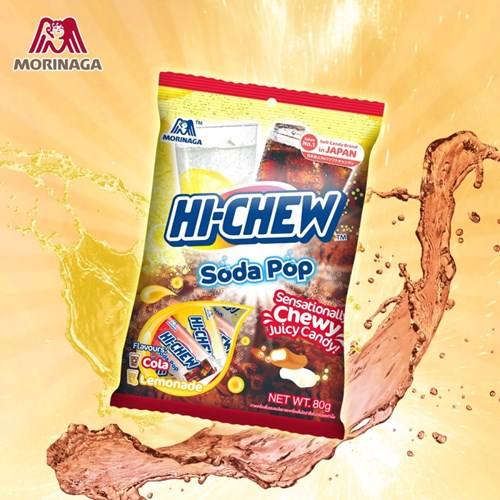 Kẹo mềm Morinaga Hichew soda pop túi 80g Mã 101112513