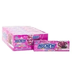 Kẹo mềm Morinaga Hichew hương nho thanh 57g Mã 101112512