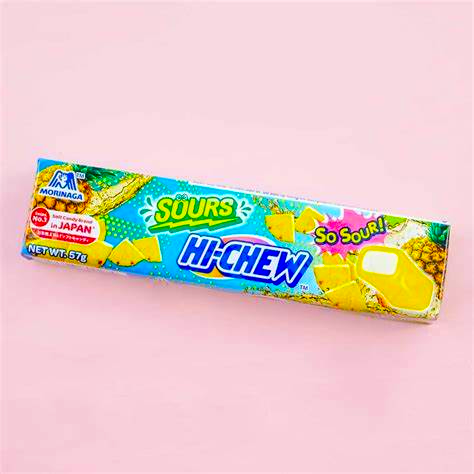 Kẹo mềm Morinaga Hichew Sours hương dứa thanh 57g Mã 101112511