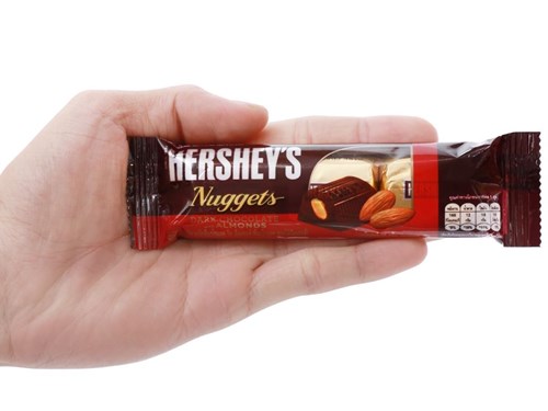  Socola đen hạnh nhân hershey's Nuggets gói 28g Mã 100790856