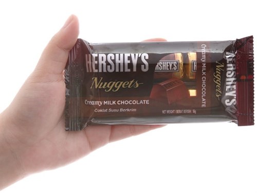 Socola kem sữa Hershey's Nuggets gói 56g Mã 100765182