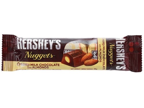  Socola sữa hạnh nhân Hershey's Nuggets gói 28g Mã 100790858