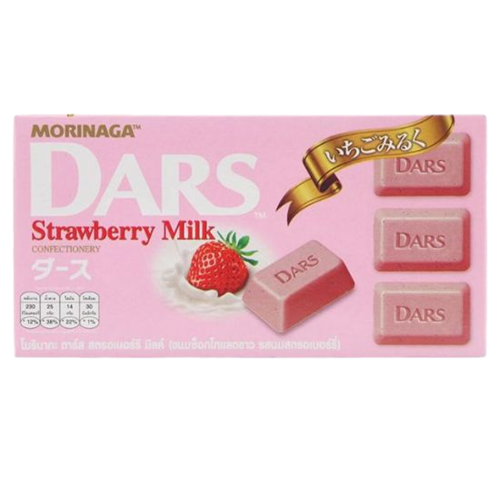 Socola sữa dâu tây Morinaga Dars thanh 45g Mã 101050085