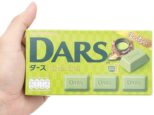 Socola trà xanh Morinaga Dars thanh 45g Mã 101050082