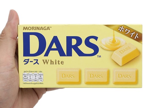 Socola trắng Morinaga Dars thanh 45g Mã 101050086