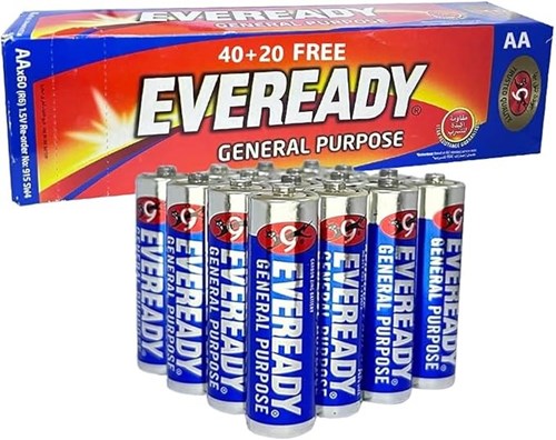 Pin Eveready General Purpose 915 SW4 AA Mã 101238973