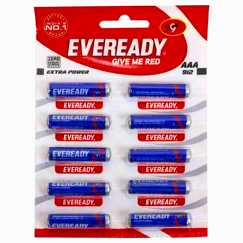 Pin Eveready General Purpose 912 SW4 AAA Mã 101238974