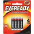 Pin Eveready Super Heavy Duty 1012 BP4 AAA Mã 101110527