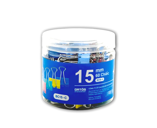 Kẹp bướm/ Kẹp sắt màu Batos BC15-C 15mm