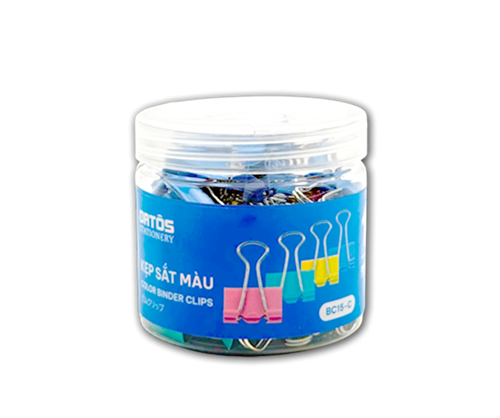 Kẹp bướm/ Kẹp sắt màu Batos BC15-C 15mm