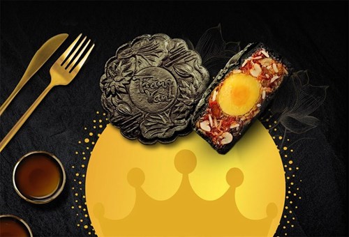 Bánh Trung Thu Kinh Đô Trăng Vàng Long Ngư Vọng Nguyệt - 6 bánh x 160g x Trà Ô Long