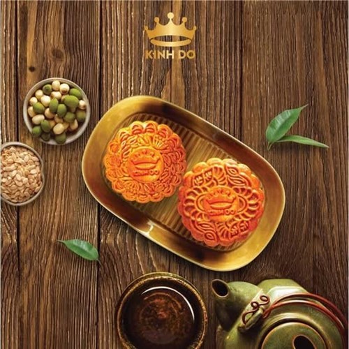  Hộp Đựng 2 Bánh Trung Thu Kinh Đô Truyền Thống