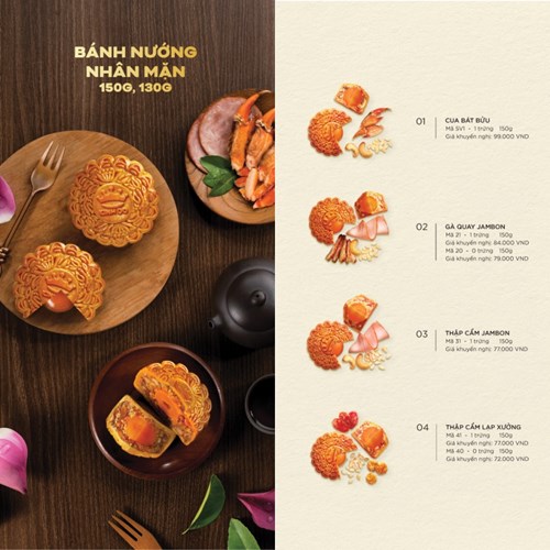  Hộp Đựng 2 Bánh Trung Thu Kinh Đô Truyền Thống