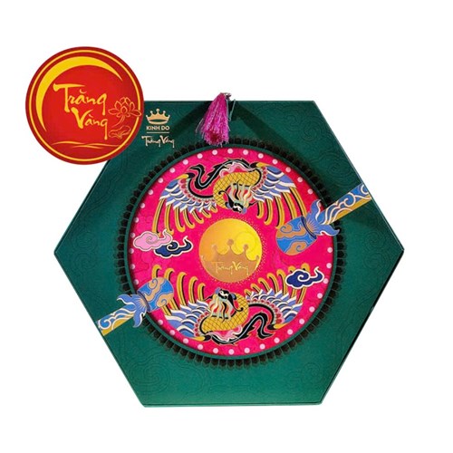 Bánh Trung Thu Kinh Đô Trăng Vàng Nguyệt Ánh Trường An 8 Bánh x 80g