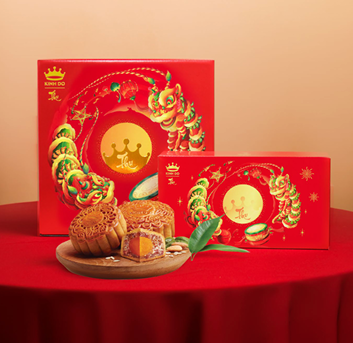  Hộp Đựng 2 Bánh Trung Thu Kinh Đô Truyền Thống