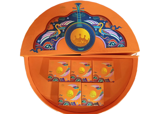 Bánh Trung Thu Kinh Đô Trăng Vàng Nguyệt Ánh Tường Vinh - Hộp 5 Bánh x 80g