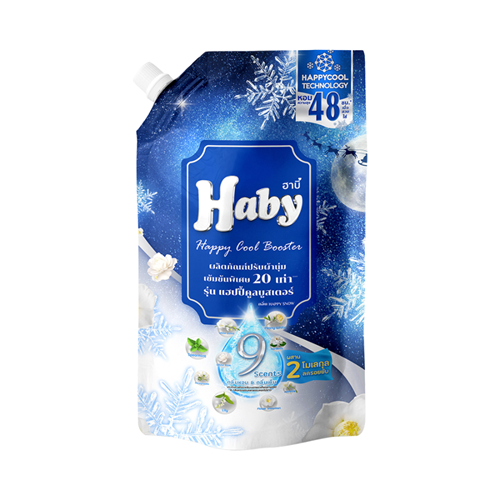 Nước xả vải Haby Softener túi 540ml Xanh