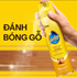 Bình xịt đánh bóng gỗ JS Pledge hương chanh 330ml - 1 chai