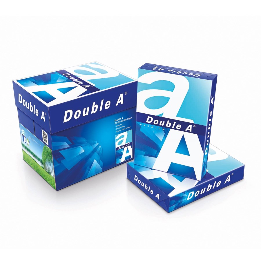 Thùng Giấy A4 Double A 80gsm (5 reams)