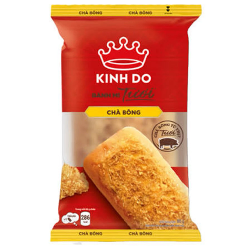 Bánh mỳ tươi Kinh Đô chà bông 70g/ chiếc