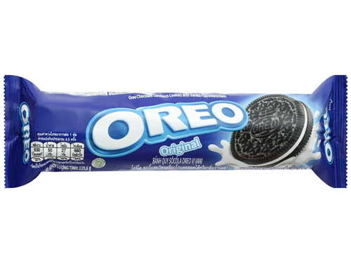 Bánh quy socola Oreo nhân kem vani 105g/ gói